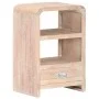 Mesita de noche de madera maciza de acacia 40x30x60 cm de , Mesitas de noche - Ref: Foro24-289632, Precio: 102,46 €, Descuent...