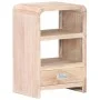 Solid acacia wood bedside table 40x30x60 cm by , Nightstands - Ref: Foro24-289632, Price: 102,46 €, Discount: %
