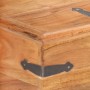 Baúl de madera maciza de acacia 40x40x40 cm de , Baúles de almacenamiento - Ref: Foro24-289645, Precio: 141,07 €, Descuento: %