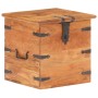 Baúl de madera maciza de acacia 40x40x40 cm de , Baúles de almacenamiento - Ref: Foro24-289645, Precio: 141,07 €, Descuento: %