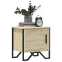 Mesitas de noche 2 uds contrachapado color roble 40x30x40 cm de , Mesitas de noche - Ref: Foro24-848517, Precio: 48,98 €, Des...