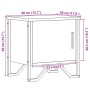 Mesitas de noche 2 uds contrachapado color roble 40x30x40 cm de , Mesitas de noche - Ref: Foro24-848517, Precio: 48,98 €, Des...