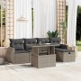 Set de sofás de jardín 6 pzas y cojines ratán sintético gris de , Conjuntos de jardín - Ref: Foro24-3275132, Precio: 437,45 €...