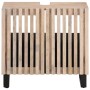 Armario de lavabo para baño madera maciza de mango 62x34x58 cm de , Muebles de baño - Ref: Foro24-377532, Precio: 111,19 €, D...