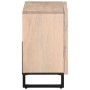 Armario de lavabo para baño madera maciza de mango 62x34x58 cm de , Muebles de baño - Ref: Foro24-377532, Precio: 111,19 €, D...