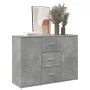 Aparador madera de ingeniería gris hormigón 90,5x29,5x65 cm de , Aparadores - Ref: Foro24-849877, Precio: 87,76 €, Descuento: %