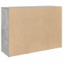 Aparador madera de ingeniería gris hormigón 90,5x29,5x65 cm de , Aparadores - Ref: Foro24-849877, Precio: 90,34 €, Descuento: %