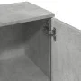 Aparador madera de ingeniería gris hormigón 90,5x29,5x65 cm de , Aparadores - Ref: Foro24-849877, Precio: 87,76 €, Descuento: %
