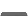 Estante flotante de pared MDF gris brillo 80x23,5x3,8 cm de vidaXL, Estantes y estanterías - Ref: Foro24-323793, Precio: 20,9...