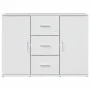 Aparador de madera de ingeniería blanco brillo 90,5x29,5x65 cm de , Aparadores - Ref: Foro24-849875, Precio: 102,69 €, Descue...