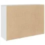 Aparador de madera de ingeniería blanco brillo 90,5x29,5x65 cm de , Aparadores - Ref: Foro24-849875, Precio: 102,69 €, Descue...