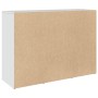 Aparador de madera de ingeniería blanco brillo 90,5x29,5x65 cm de , Aparadores - Ref: Foro24-849875, Precio: 108,79 €, Descue...