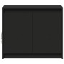 Aparador con LED madera de ingeniería negro 72x34x61 cm de , Aparadores - Ref: Foro24-852174, Precio: 83,37 €, Descuento: %