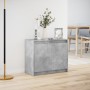 Aparador con LED madera ingeniería gris hormigón 72x34x61 cm de , Aparadores - Ref: Foro24-852176, Precio: 78,19 €, Descuento: %