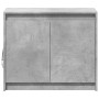 Aparador con LED madera ingeniería gris hormigón 72x34x61 cm de , Aparadores - Ref: Foro24-852176, Precio: 78,19 €, Descuento: %