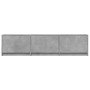 Mueble de TV LED madera ingeniería gris hormigón 165x34x40 cm de , Muebles TV - Ref: Foro24-852253, Precio: 87,01 €, Descuent...