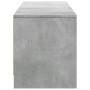 Mueble de TV LED madera ingeniería gris hormigón 165x34x40 cm de , Muebles TV - Ref: Foro24-852253, Precio: 87,01 €, Descuent...