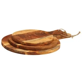 Tablas de cortar 3 piezas madera maciza de acacia de , Tablas de cortar - Ref: Foro24-376052, Precio: 42,27 €, Descuento: %