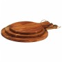 Tablas de cortar 3 piezas madera maciza de acacia de , Tablas de cortar - Ref: Foro24-376052, Precio: 43,08 €, Descuento: %