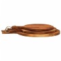 Tablas de cortar 3 piezas madera maciza de acacia de , Tablas de cortar - Ref: Foro24-376052, Precio: 43,08 €, Descuento: %