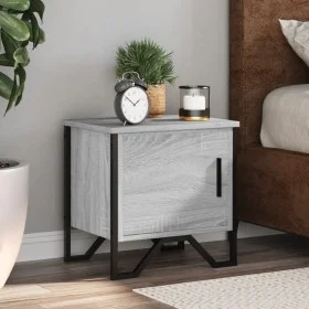 Mesitas de noche 2 uds madera ingeniería gris Sonoma 40x30x40cm de , Mesitas de noche - Ref: Foro24-848521, Precio: 49,76 €, ...
