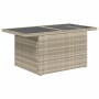 Set de sofás de jardín 7 pzas con cojines ratán PE gris claro de , Conjuntos de jardín - Ref: Foro24-3274982, Precio: 507,17 ...