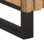 Aparador de madera maciza de mango rugosa 60x34x75 cm de , Taquillas y armarios de almacenamiento - Ref: Foro24-377559, Preci...