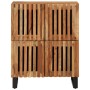Aparador de madera maciza acacia 60x34x75 cm de , Taquillas y armarios de almacenamiento - Ref: Foro24-377565, Precio: 142,43...