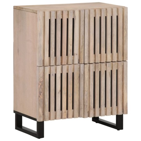 Aparador de madera maciza de mango 60x34x75 cm de , Taquillas y armarios de almacenamiento - Ref: Foro24-377567, Precio: 112,...