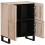 Aparador de madera maciza de mango 60x34x75 cm de , Taquillas y armarios de almacenamiento - Ref: Foro24-377567, Precio: 112,...