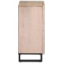 Aparador de madera maciza de mango 60x34x75 cm de , Taquillas y armarios de almacenamiento - Ref: Foro24-377567, Precio: 112,...