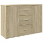 Aparador de madera de ingeniería roble Sonoma 90,5x29,5x65 cm de , Aparadores - Ref: Foro24-849876, Precio: 92,73 €, Descuent...