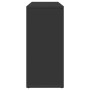 Aparador de madera de ingeniería negro 90,5x29,5x65 cm de , Aparadores - Ref: Foro24-849874, Precio: 86,03 €, Descuento: %