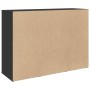 Aparador de madera de ingeniería negro 90,5x29,5x65 cm de , Aparadores - Ref: Foro24-849874, Precio: 86,03 €, Descuento: %