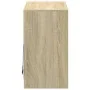 Aparador con LED madera de ingeniería roble Sonoma 72x34x61 cm de , Aparadores - Ref: Foro24-852175, Precio: 64,06 €, Descuen...
