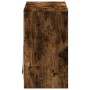 Aparador con LED madera ingeniería roble ahumado 72x34x61 cm de , Aparadores - Ref: Foro24-852177, Precio: 68,72 €, Descuento: %