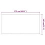 Toldo vertical verde claro 140x270 cm tela oxford de vidaXL, Sombrillas - Ref: Foro24-148311, Precio: 18,20 €, Descuento: %
