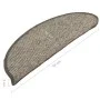 Alfombrilla autoadhesiva escalera 15 uds beige y gris 56x17x3cm de , Alfombrillas para escalones - Ref: Foro24-326894, Precio...