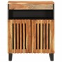 Aparador de madera maciza acacia 60x34x75 cm de , Taquillas y armarios de almacenamiento - Ref: Foro24-377560, Precio: 106,48...
