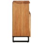 Aparador de madera maciza acacia 60x34x75 cm de , Taquillas y armarios de almacenamiento - Ref: Foro24-377560, Precio: 106,48...