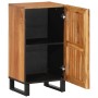 Aparador de madera maciza acacia 40x34x75 cm de , Taquillas y armarios de almacenamiento - Ref: Foro24-377555, Precio: 98,36 ...
