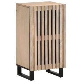 Aparador de madera maciza de mango 40x34x75 cm de , Taquillas y armarios de almacenamiento - Ref: Foro24-377557, Precio: 67,3...