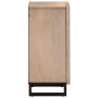 Aparador de madera maciza de mango 40x34x75 cm de , Taquillas y armarios de almacenamiento - Ref: Foro24-377557, Precio: 89,4...