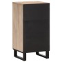 Aparador de madera maciza de mango 40x34x75 cm de , Taquillas y armarios de almacenamiento - Ref: Foro24-377557, Precio: 89,4...
