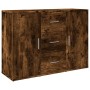 Aparador de madera de ingeniería roble ahumado 90,5x29,5x65 cm de , Aparadores - Ref: Foro24-849878, Precio: 89,81 €, Descuen...