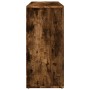 Aparador de madera de ingeniería roble ahumado 90,5x29,5x65 cm de , Aparadores - Ref: Foro24-849878, Precio: 89,81 €, Descuen...