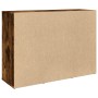 Aparador de madera de ingeniería roble ahumado 90,5x29,5x65 cm de , Aparadores - Ref: Foro24-849878, Precio: 89,81 €, Descuen...