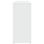 Aparador madera de ingeniería blanco 90,5x29,5x65 cm de , Aparadores - Ref: Foro24-849873, Precio: 100,81 €, Descuento: %