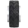 Rueda para rueda de remolque jockey aluminio y goma Ø19,5x10 cm de , Tráilers para mercancías y transporte - Ref: Foro24-4007...