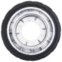Rueda para rueda de remolque jockey aluminio y goma Ø19,5x10 cm de , Tráilers para mercancías y transporte - Ref: Foro24-4007...